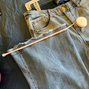 Democracy AB solutions high rise / flare jeans